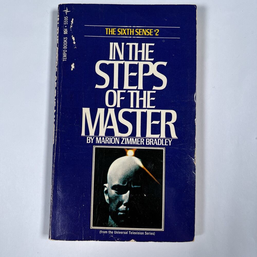 Signed In the Steps of Master Rare Book Marion Zimmer Bradley to J Lichtenberg